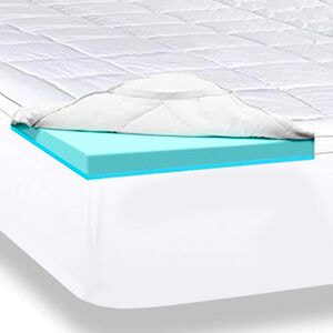 New Memory Foam mattress Topper At All Thicknesses and Sizes And Free  ZipCover