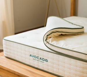 avocado green mattress topper
